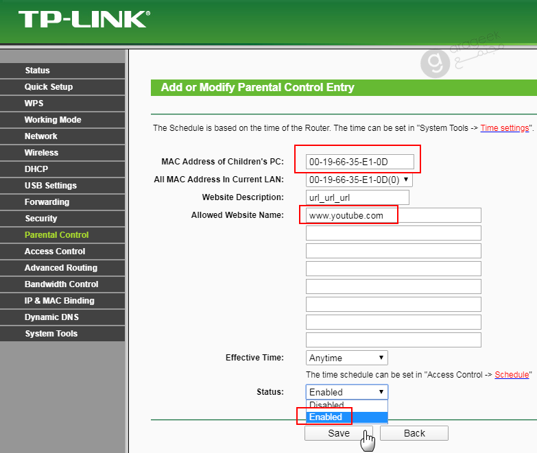  tplink-parental-control