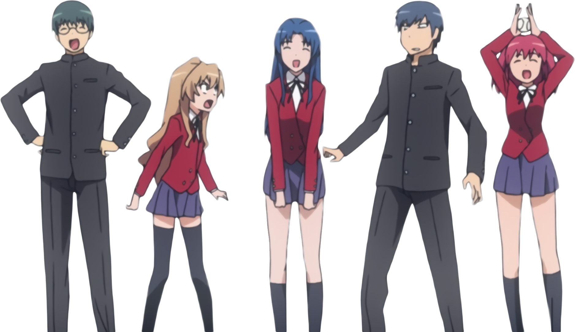 أنمي Toradora / ( التنين × النمر ) مسلسلات أنمي