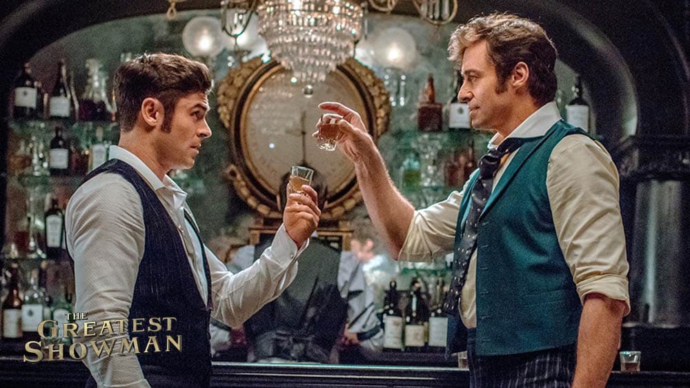 مشهد من فيلم The Greatest Showman