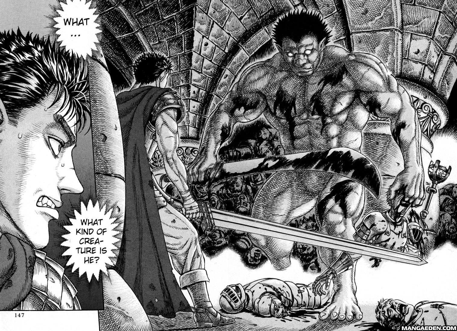 مانجا Berserk - جاتس ووحش جريفيث