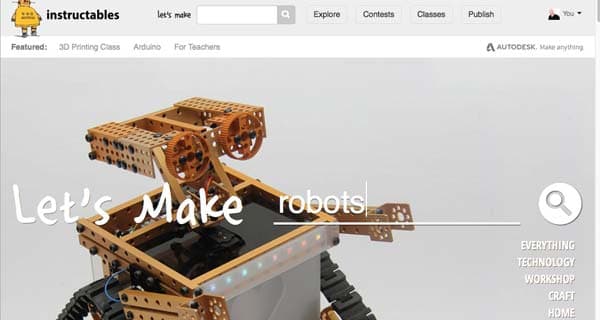 موقع Instructables