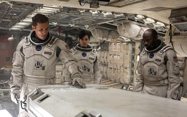 النجم ماثيو ماكونهي في فيلم Interstellar
