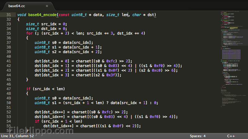 Sublime text وهو من أفضل برامج الكمبيوتر