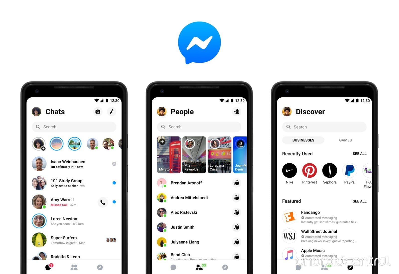 تطبيق Messenger - أكثر التطبيقات تحميلاً