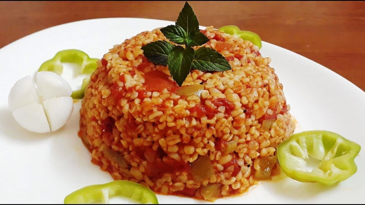 برغل مع البندورة