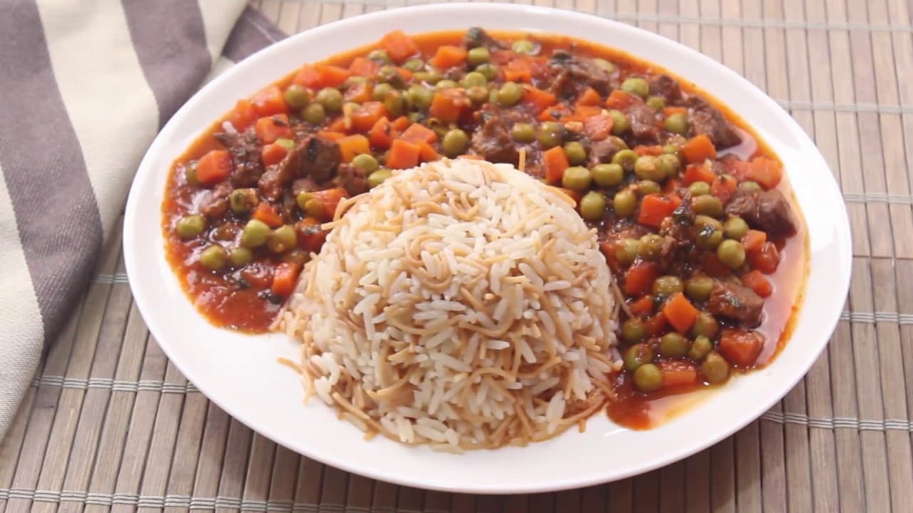 يخنة البازلاء مع الجزر