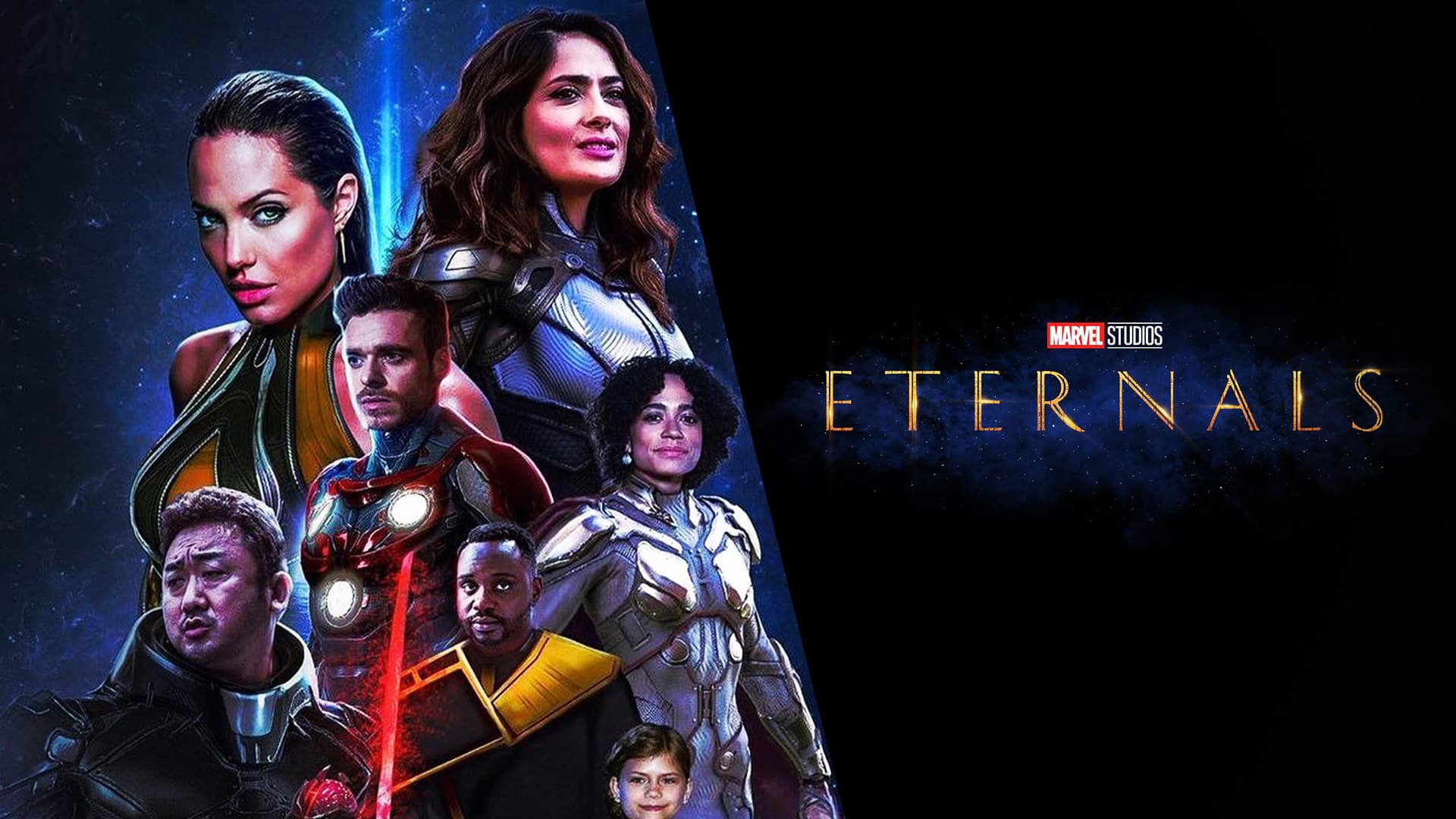 أنجيلنا جولي مع سلمى حايك في تألق بتريلر فيلم Eternals القادم لمارفيل!