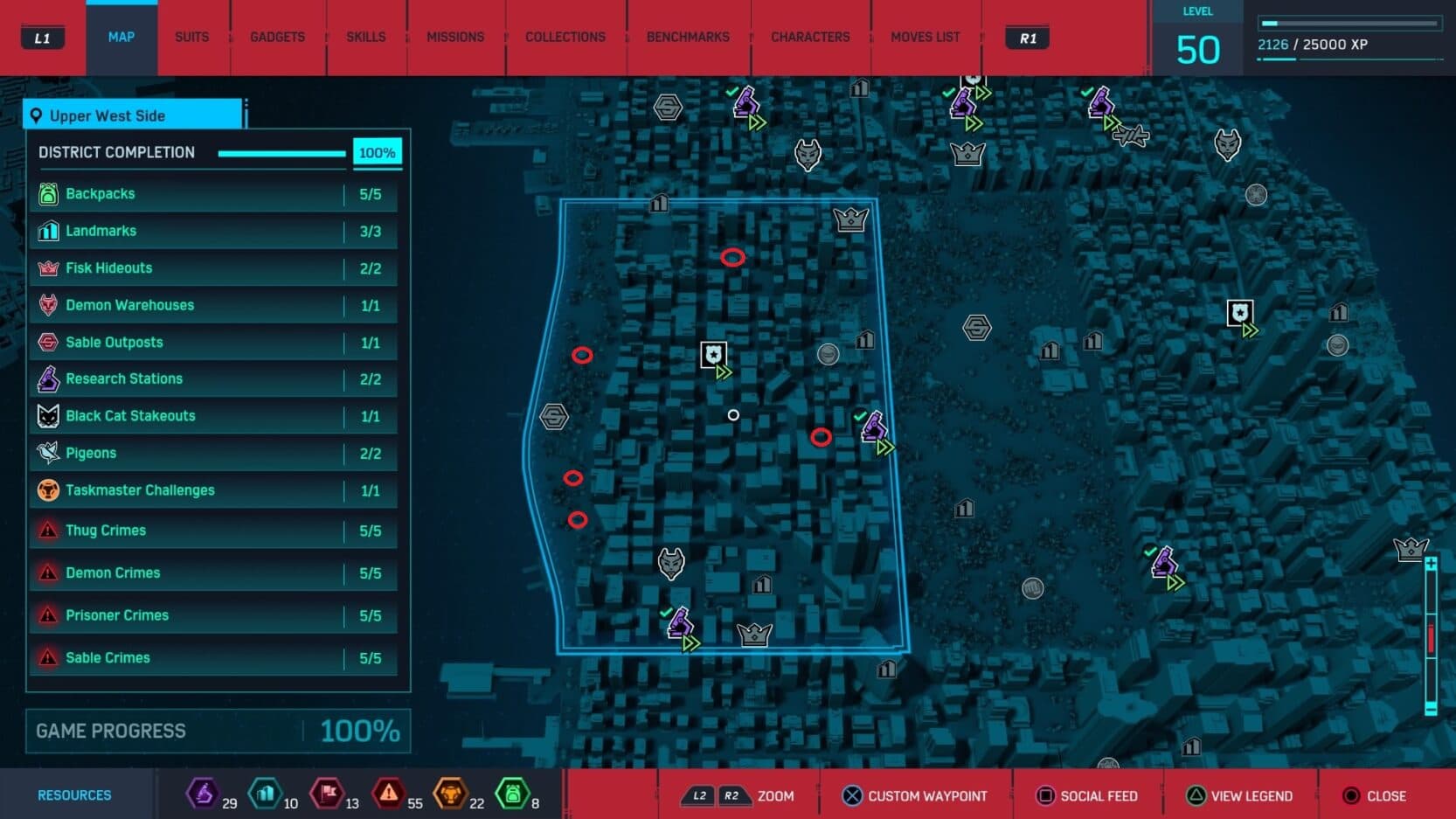 خريطة اللعبة