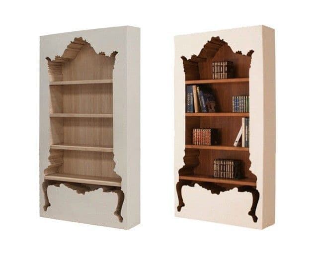 مكتبات بتصاميم غريبة