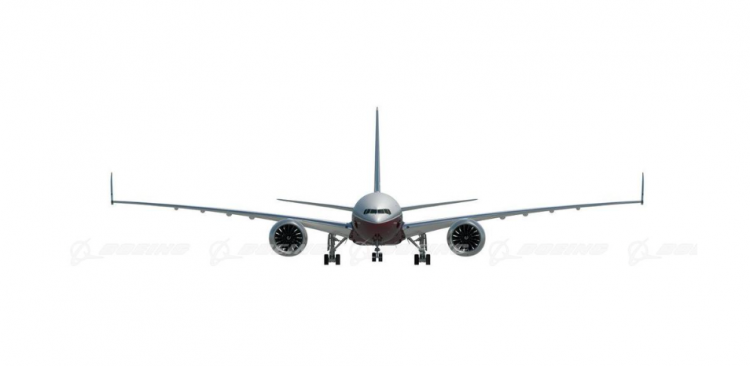 بوينغ 777-9X من الأمام