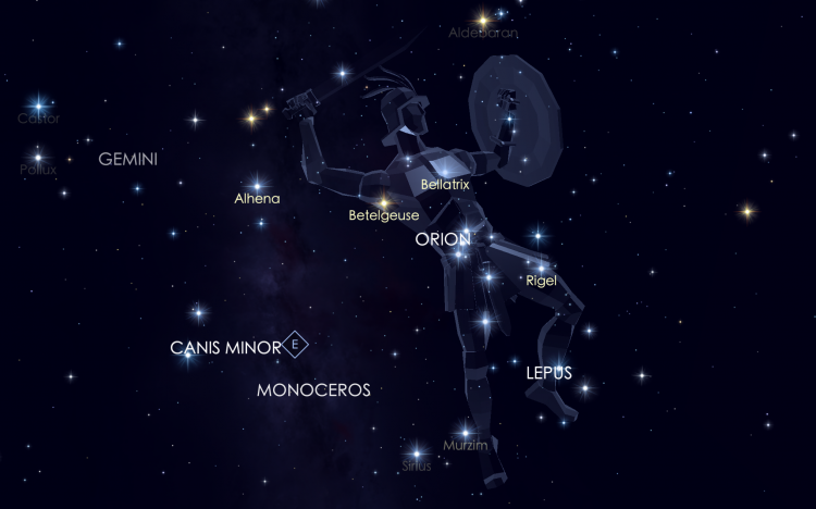 صورة 1 - كوكبة الجبار