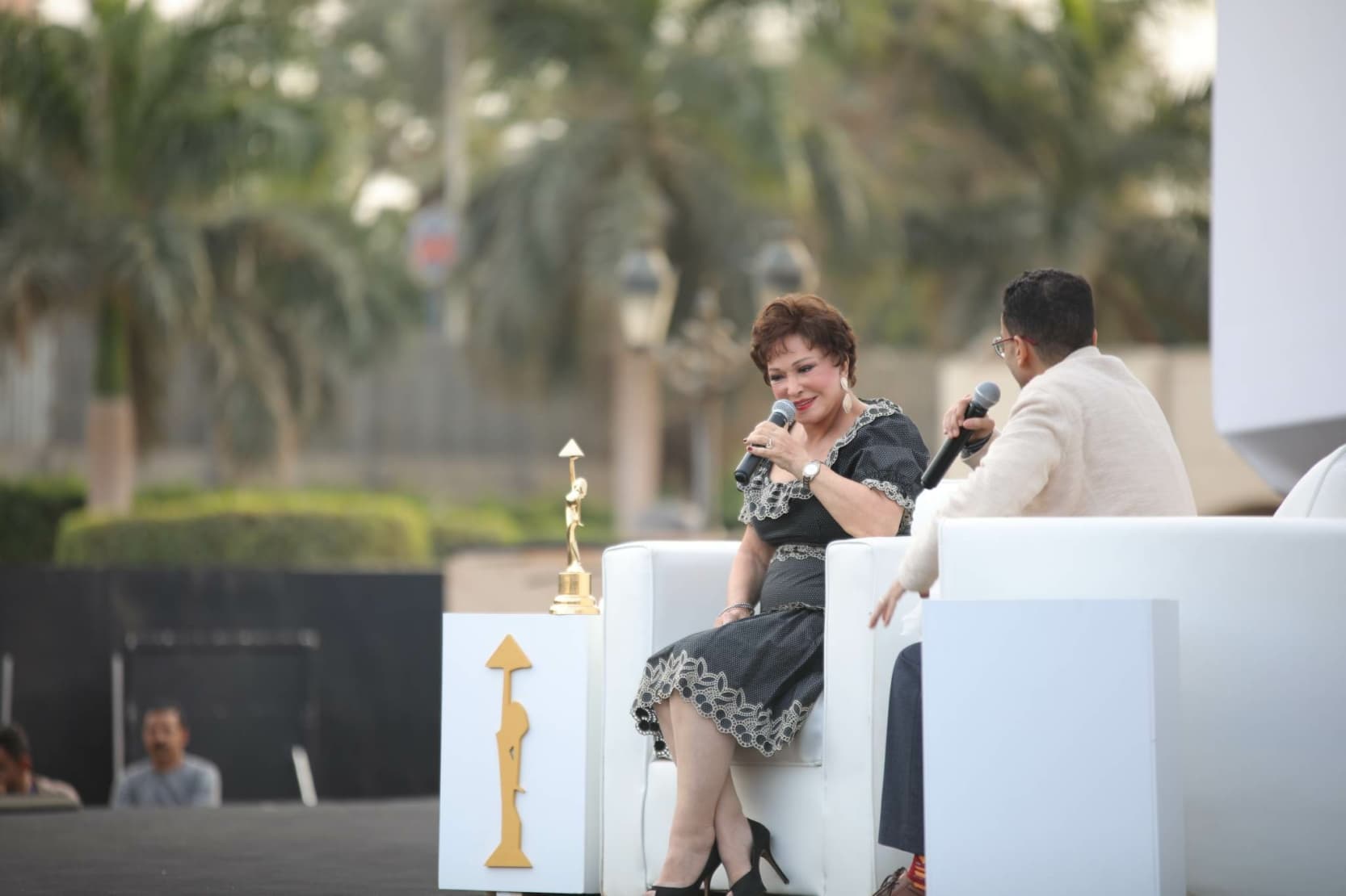 من حوار مطول للبلبة بمهرجان القاهرة السينمائي 44