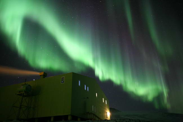 الشفق القطبي ٢ - القارة القطبية الجنوبية