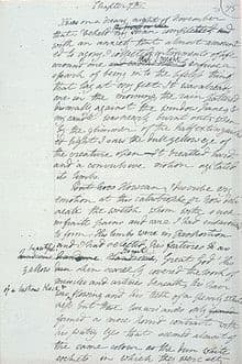 المسودة الأولى لفرانكشتاين