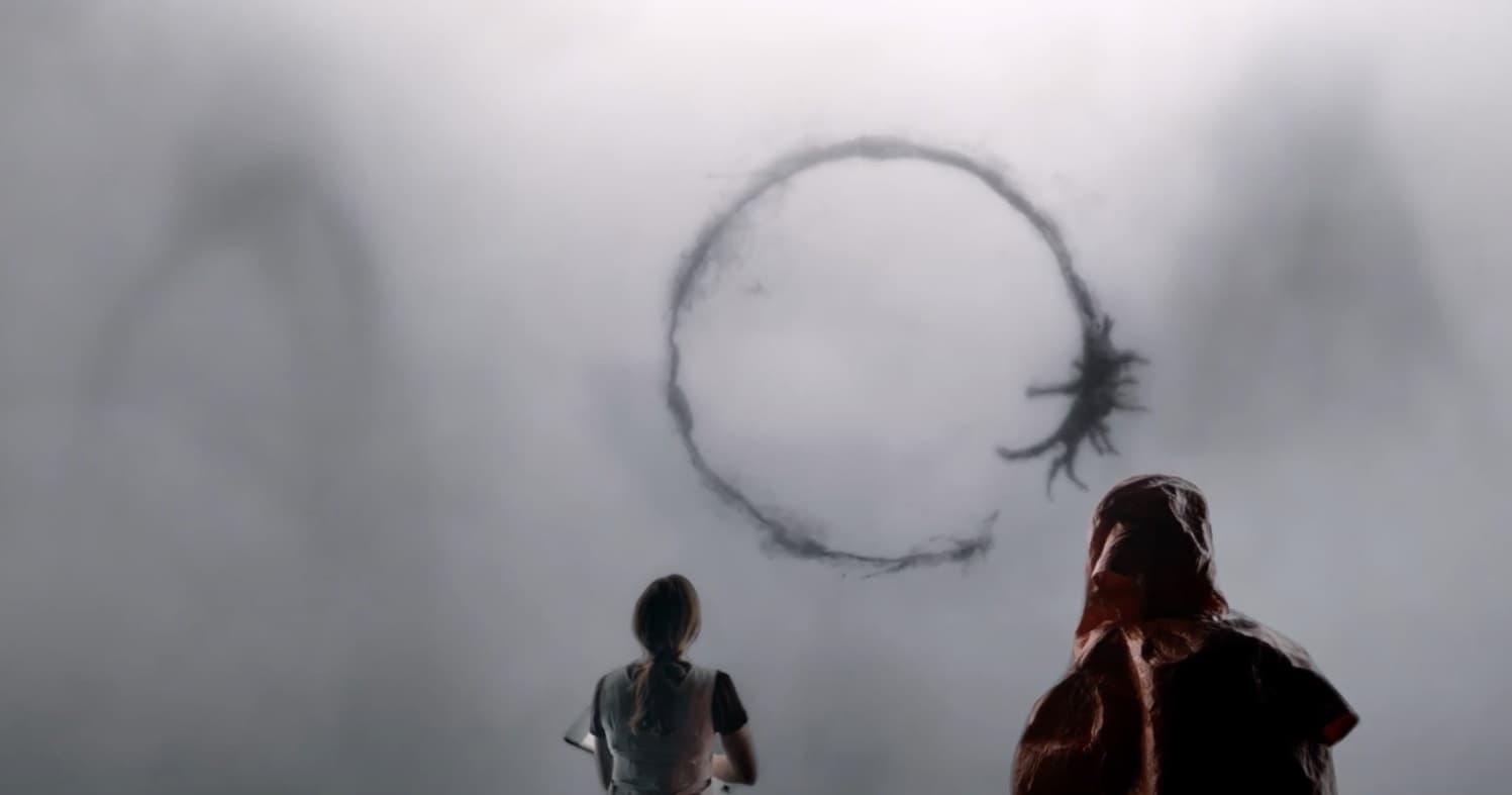 مشهد من فيلم Arrival 2016