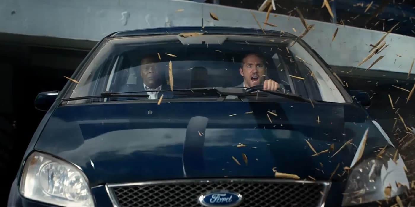 مطاردات بالسيارات فيلم The Hitman's Bodyguard