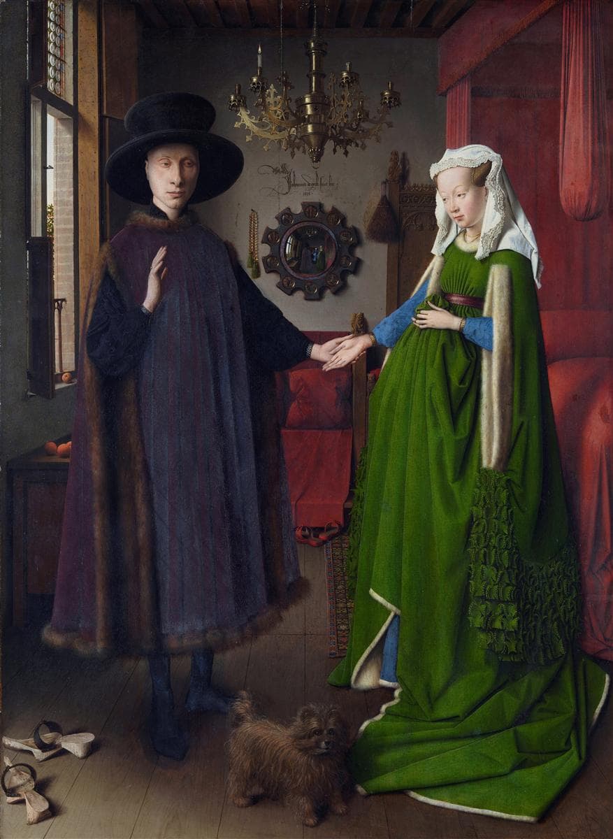 صورة Arnolfini بواسطة Jan van Eyck