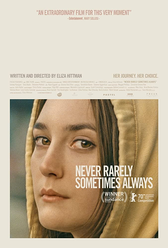 ملصق فيلم Never Rarely Sometimes Always