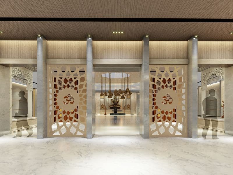 المعبد الهندوسي في دبي