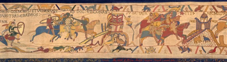 النورمانديون يهاجمون بلدة دول