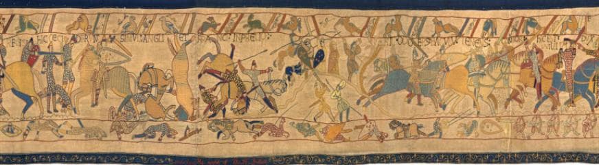 ظهور الأسقُف أودو في المعركة