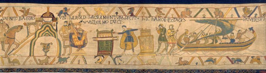 هارولد يؤدي القَسَم