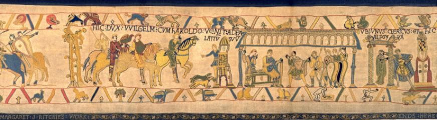 وصول هارولد وويليام إلى روان