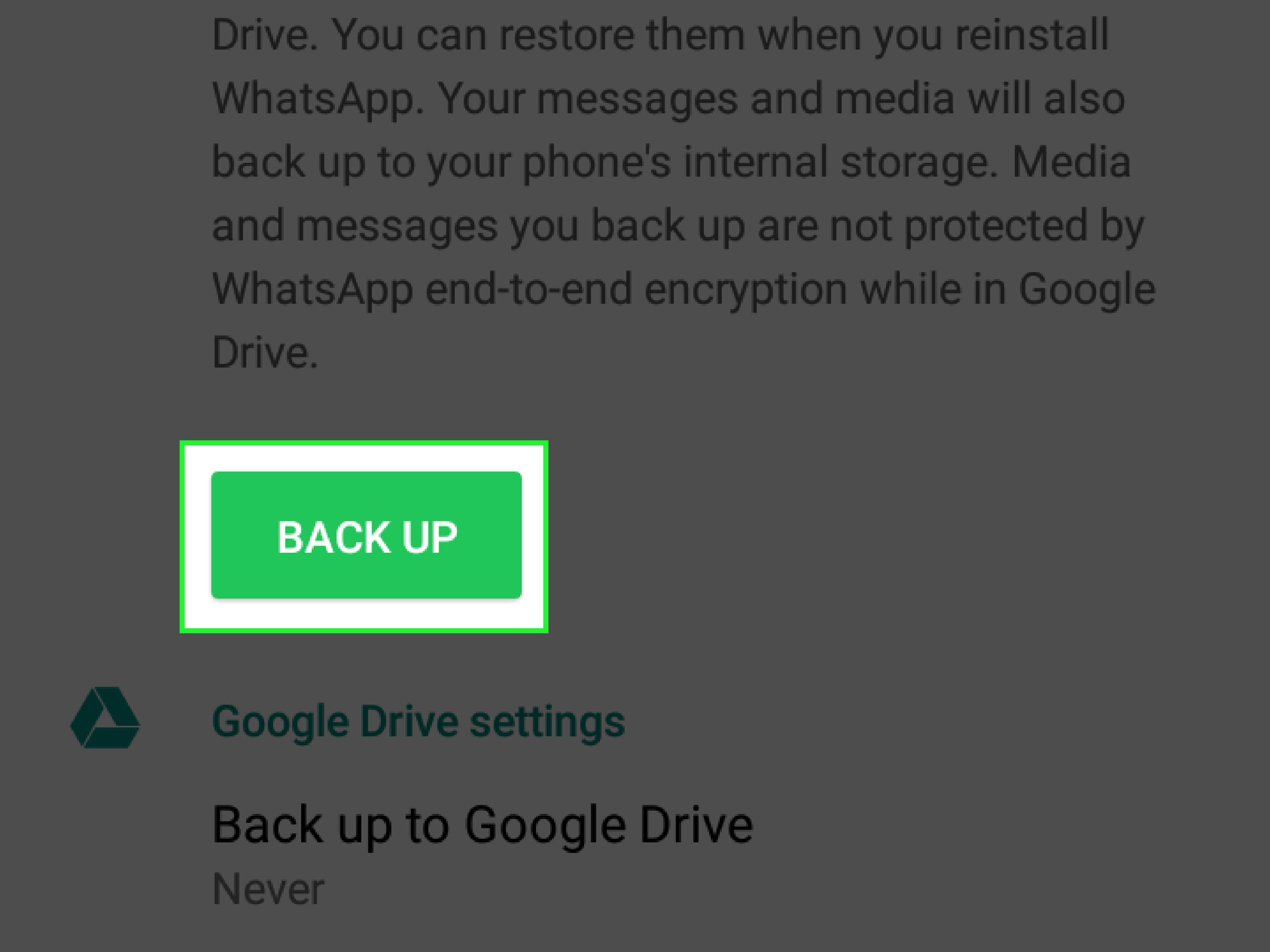 إستعادة رسائل WhatsApp